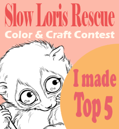 Top 5 for my Loris Fundraiser card