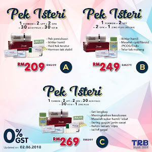 HARGA JIMAT SET SUBUR ISTERI