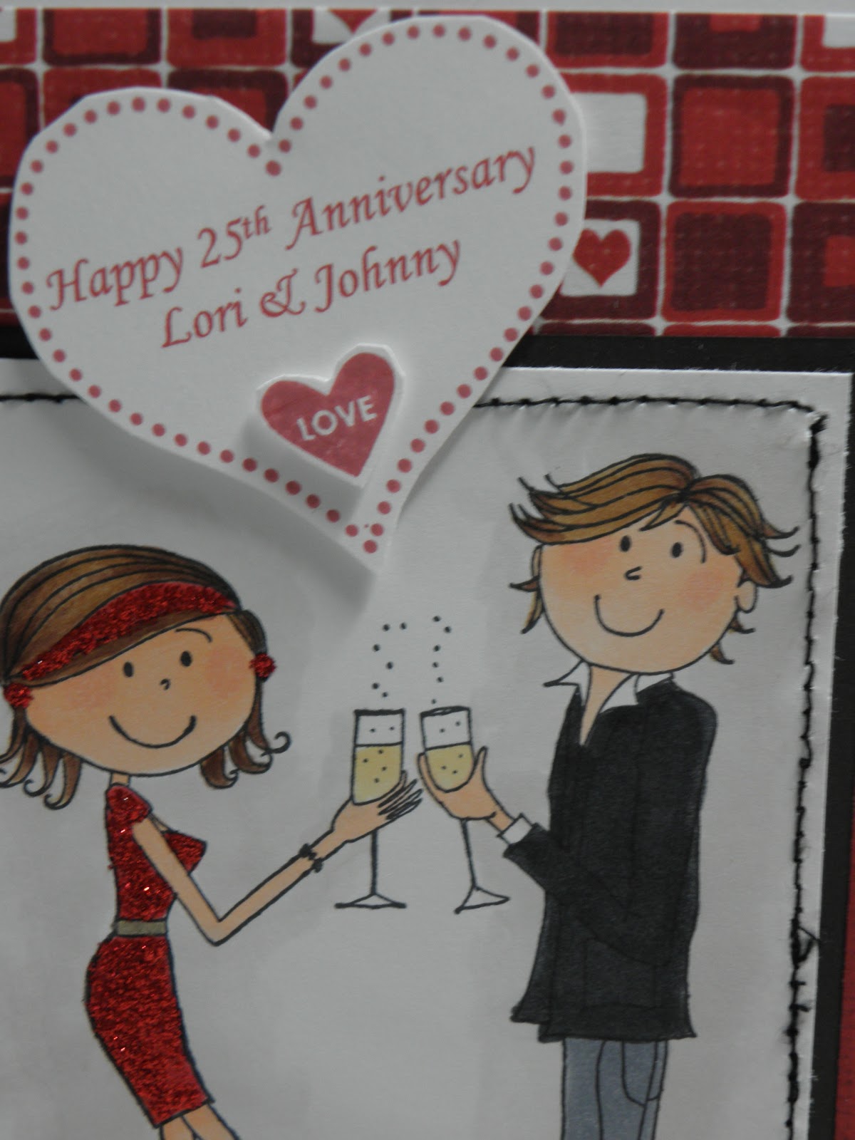 Happy Anniversary Johnny & Lori! All our best!