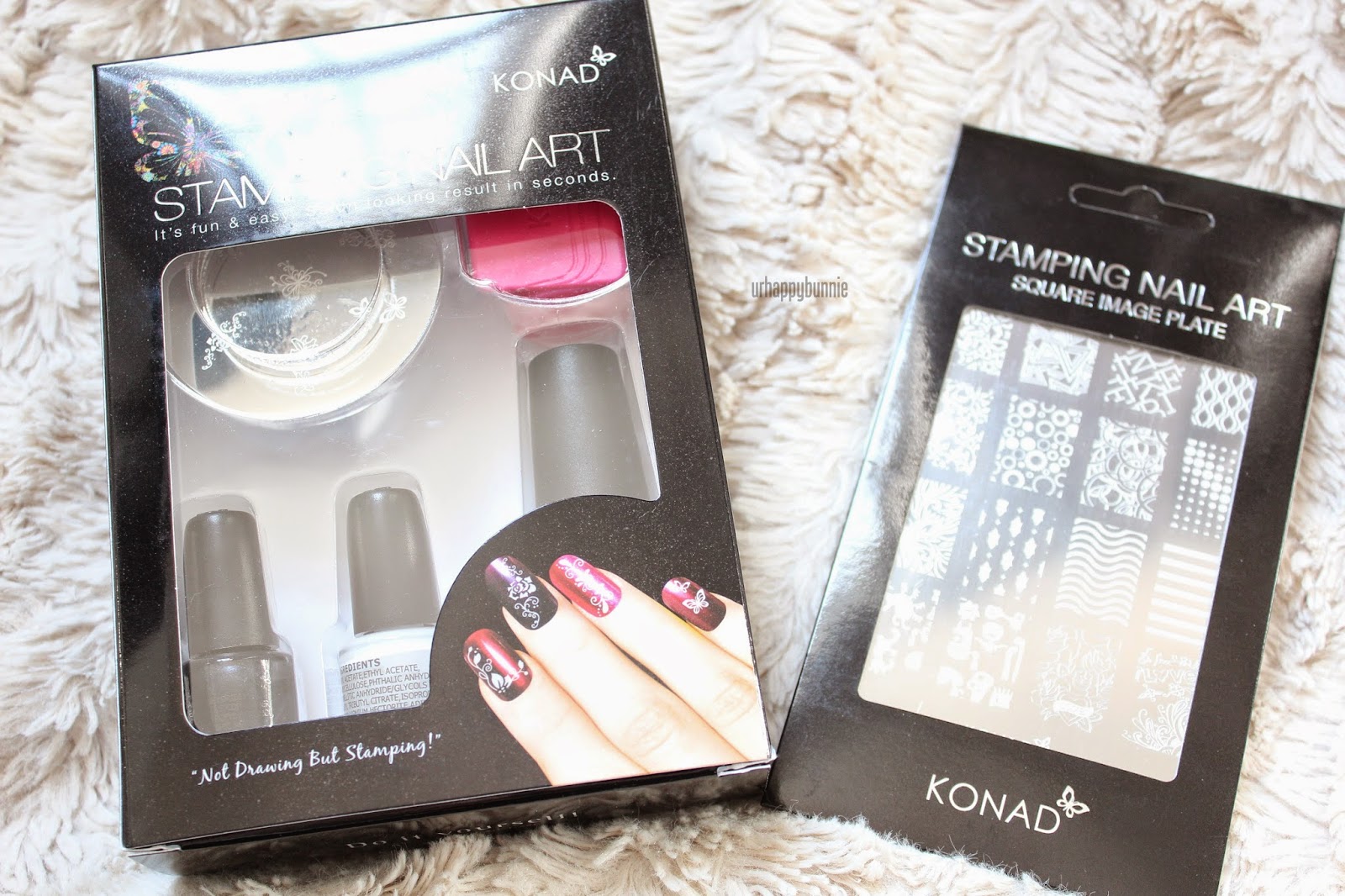 UrHappyBunnie: Konad Stamping Nail Art Set Review