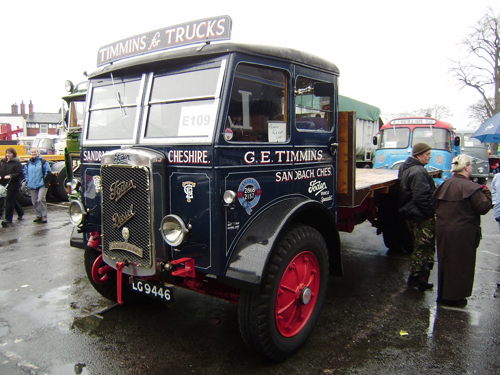 FODEN from steam truck to diesel