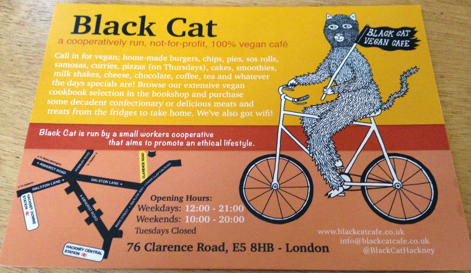The Fry up Inspector Black Cat Cafe London