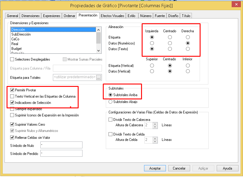 Mundo Qlik Tablas Pivotantes [Columnas con ancho fijo]