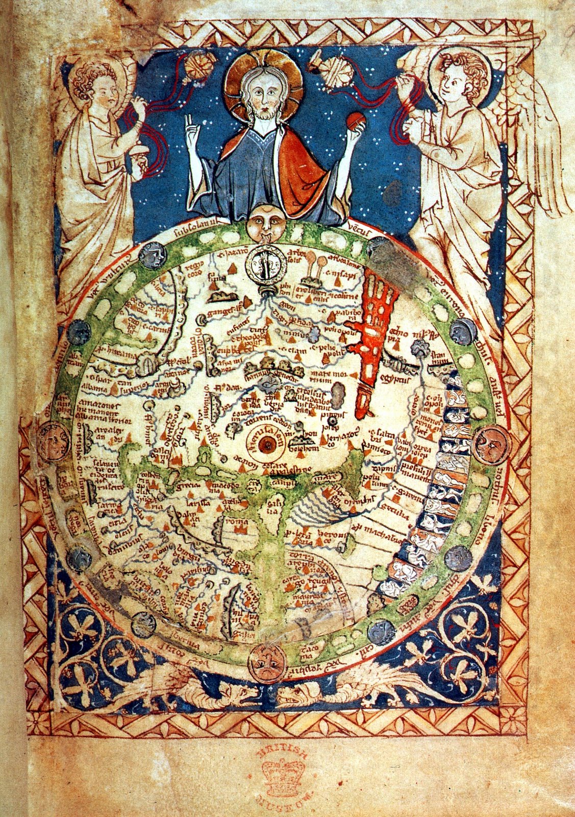 S VIKAS World map 13th Century