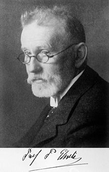 Paul Ehrlich (1854-1915): Father of Chemotherapy developing "Salvarsan", his magic bullet in 1909.