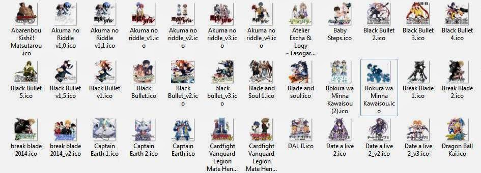 9ataku Anime Folder Icon Spring 2014 9ataku Anime Folder Icon Spring 2014