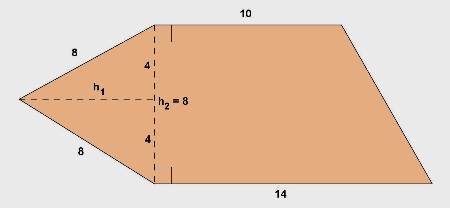 Math Principles Triangle and Trapezoid Problems