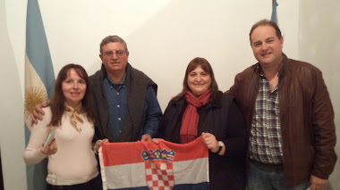 El Senador Fabio Sorchilli se reunió con las autoridades de la Asociación Croata 