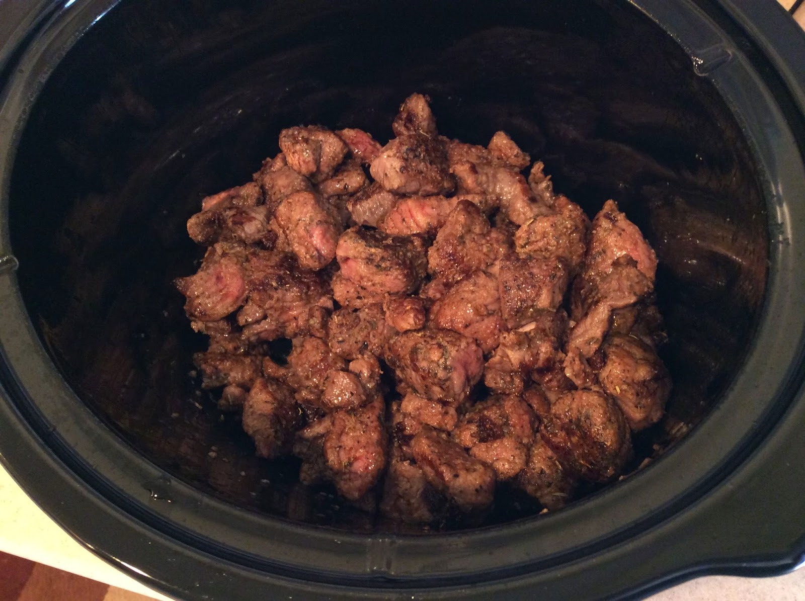 theGREENhs Crock Pot Beef Stew with Beer and Homemade Seasoning Mix