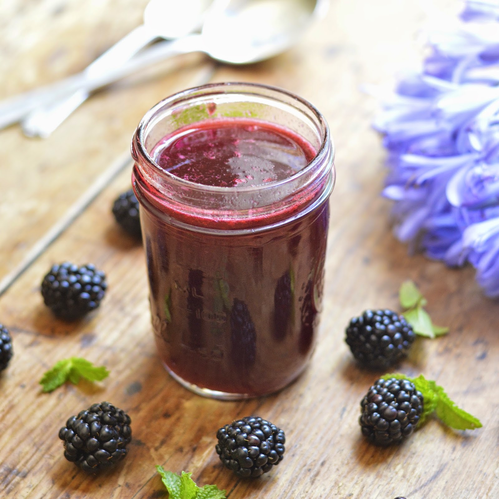 Homemade Blackberry Syrup Virtually Homemade Homemade Blackberry Syrup