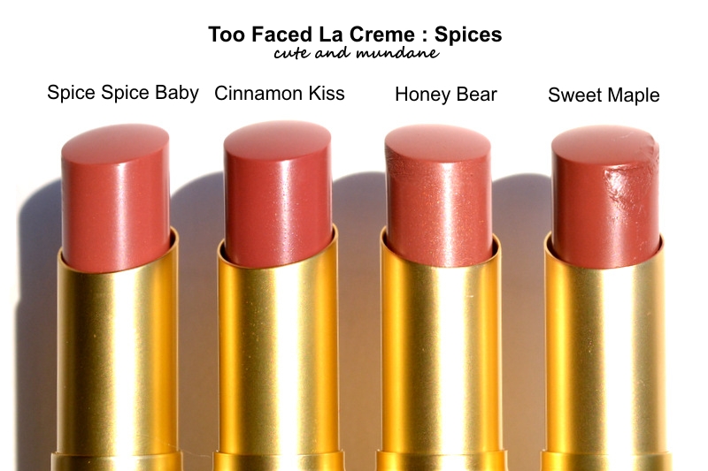 Too Faced La Crème Color Drenched Lip Cream lipstick collection revie...