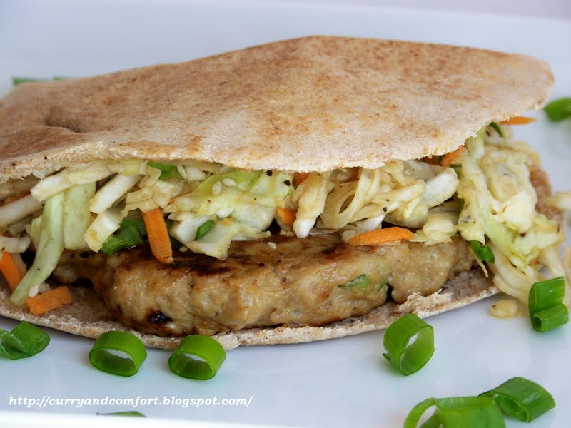 Kitchen Simmer Hoisin Burger with Asian Slaw