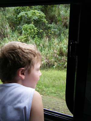 bus trip in Fiji