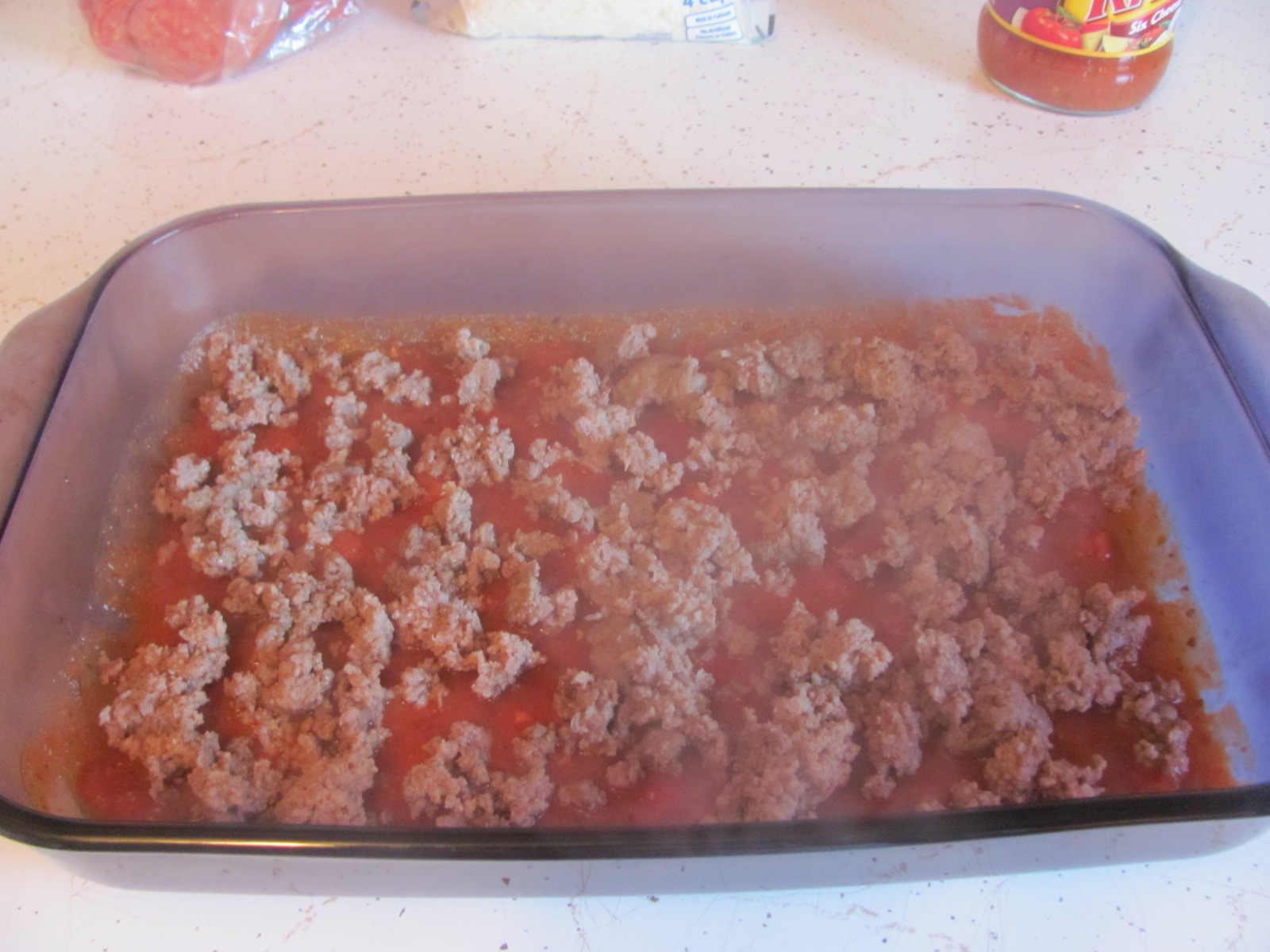 Up Kats Alley Pizza Lasagna