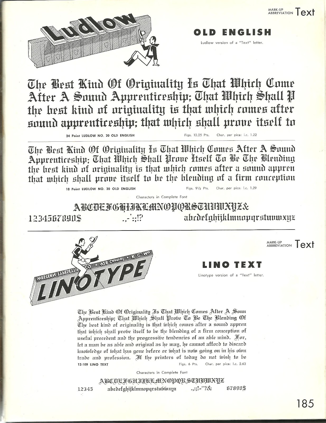 Western Type Fonts