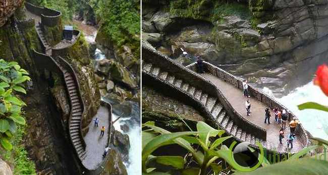 Canyon Steps, Ekuador Canyon Steps, Ekuador