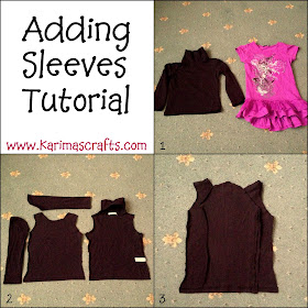 adding sleeves sewing tutorial modest islamic clothes muslim blog