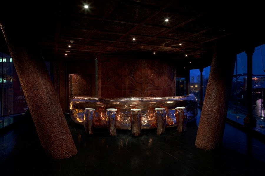 Best Restaurant Interior Design Ideas Copper bar design