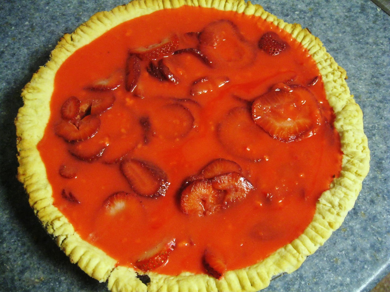 TIP GARDEN Sugar Free Strawberry Pie