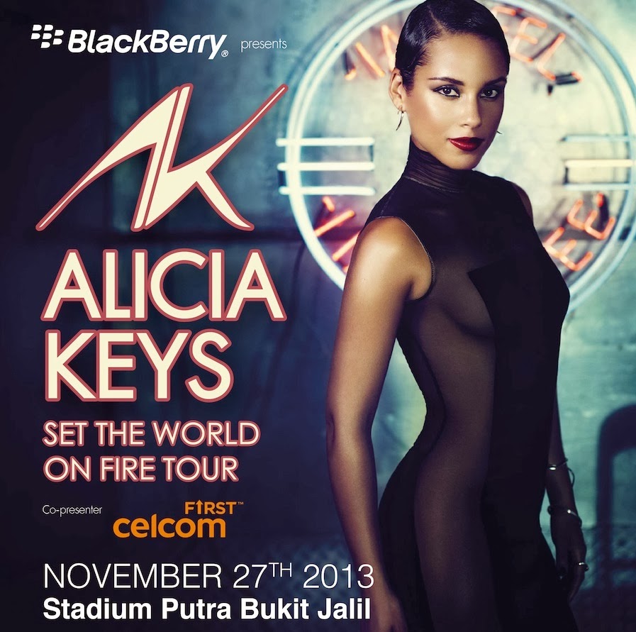 First Win Alicia Keys Set The World On Fire Tour Concert