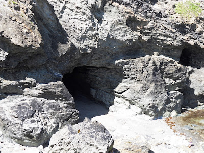 Merlin's Cave Tintagel Cornwall