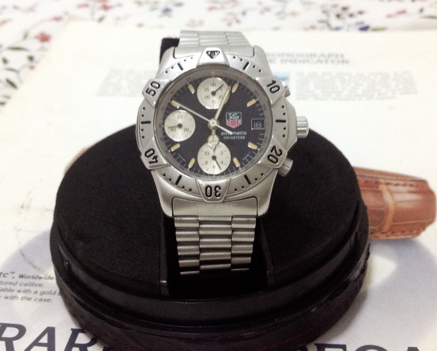 JACK'S TREASURE CHEST OF TIME PIECES AUTHENTIC VINTAGE TAG HEUER 200