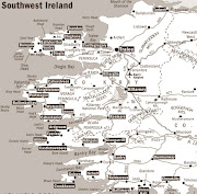 Map of Ireland City Regional Political map of southwest ireland