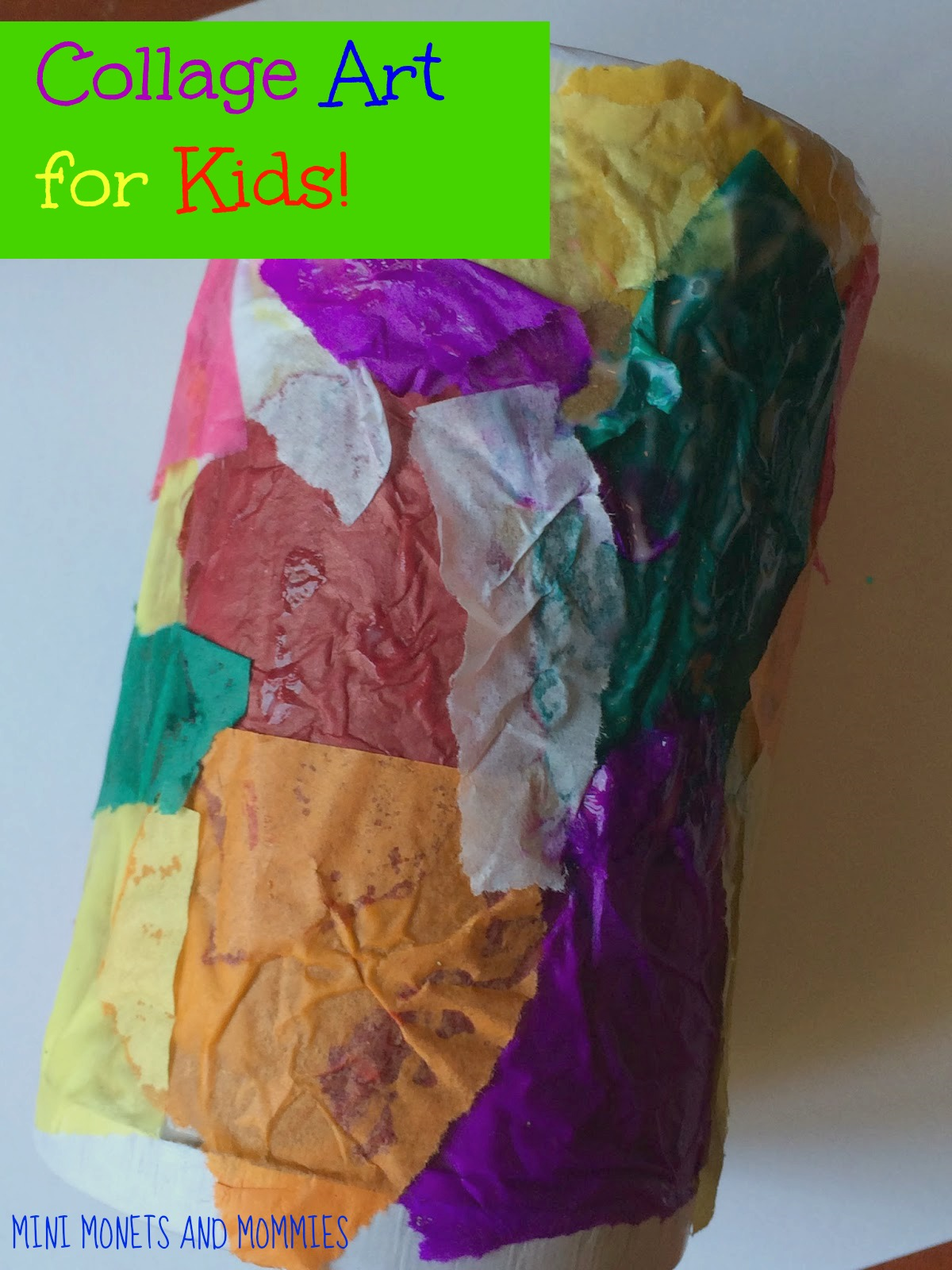 DIY Arts and Crafts Organizer for Kids - Mini Monets and Mommies