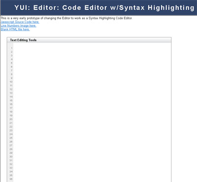 YUI-Editor-Code-Editor