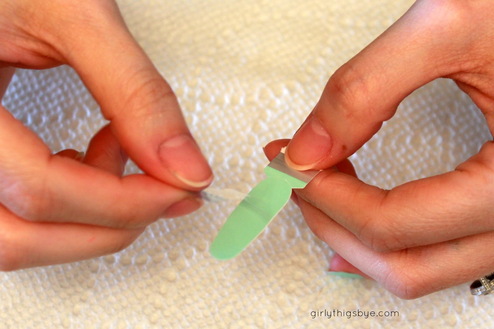 How to apply nail polish strips ft. Incoco strips | Girly Things by *e* |  @girlythingsby_e