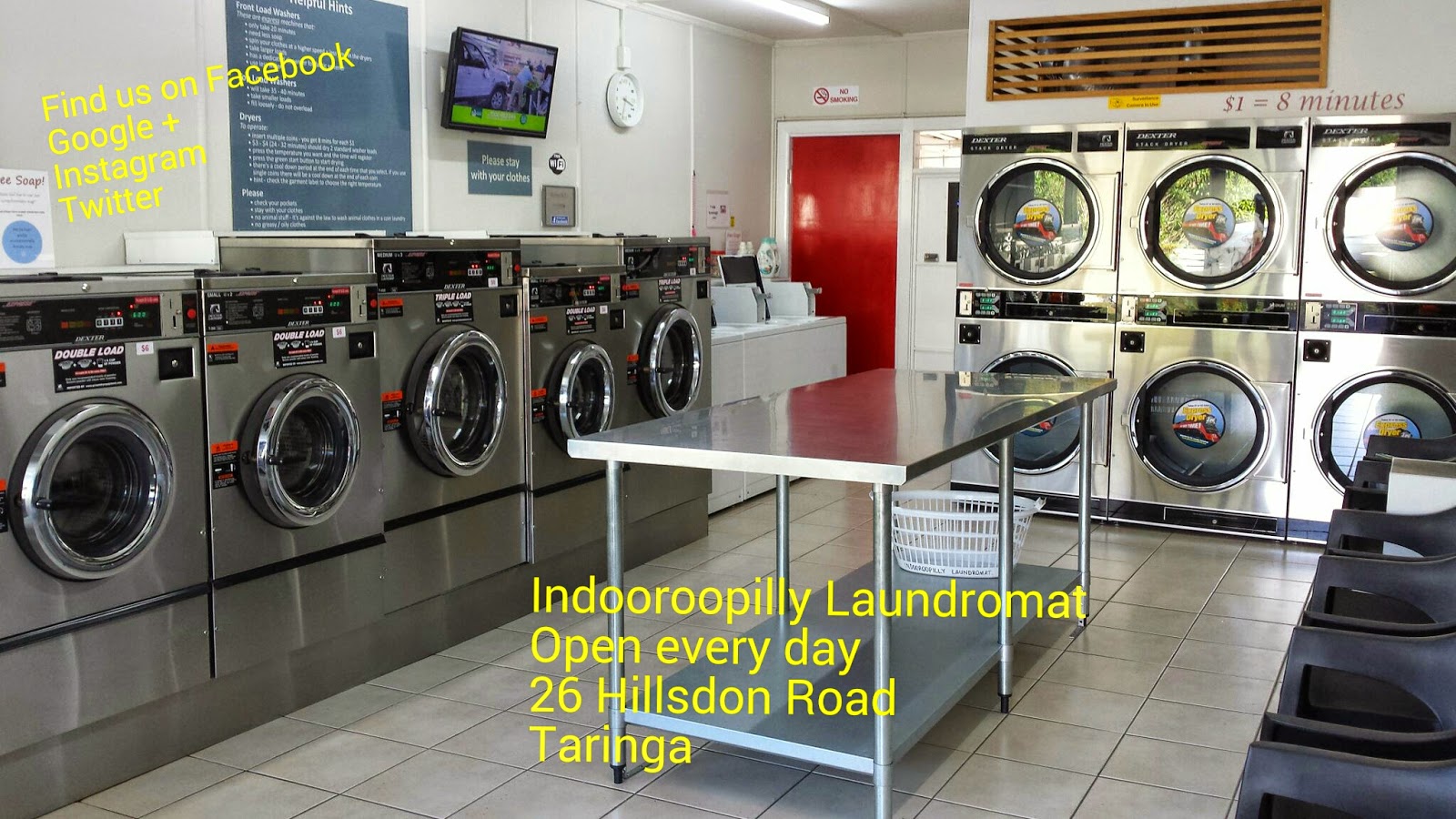 Indooroopilly Laundromat Taringa Laundry Day can be easy and more