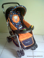 Crater P213 Baby Stroller with Reversible Handle and Mosquito Net