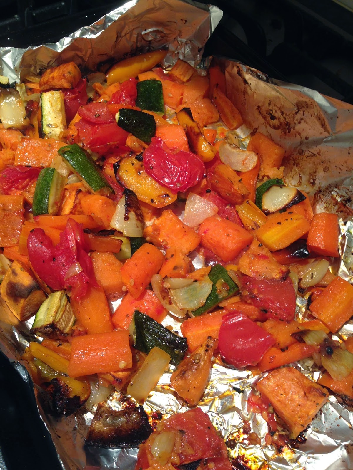 MakingMotherhoodFun: Easy 'n' Healthy Baked Vegetarian Meal - So versatile