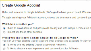 Cara Membuat akun google adword bagi pemula Cara Membuat akun google adword bagi pemula
