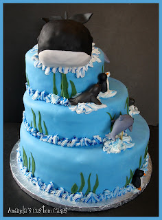 Amanda's Custom Cakes: Sea World themed cake