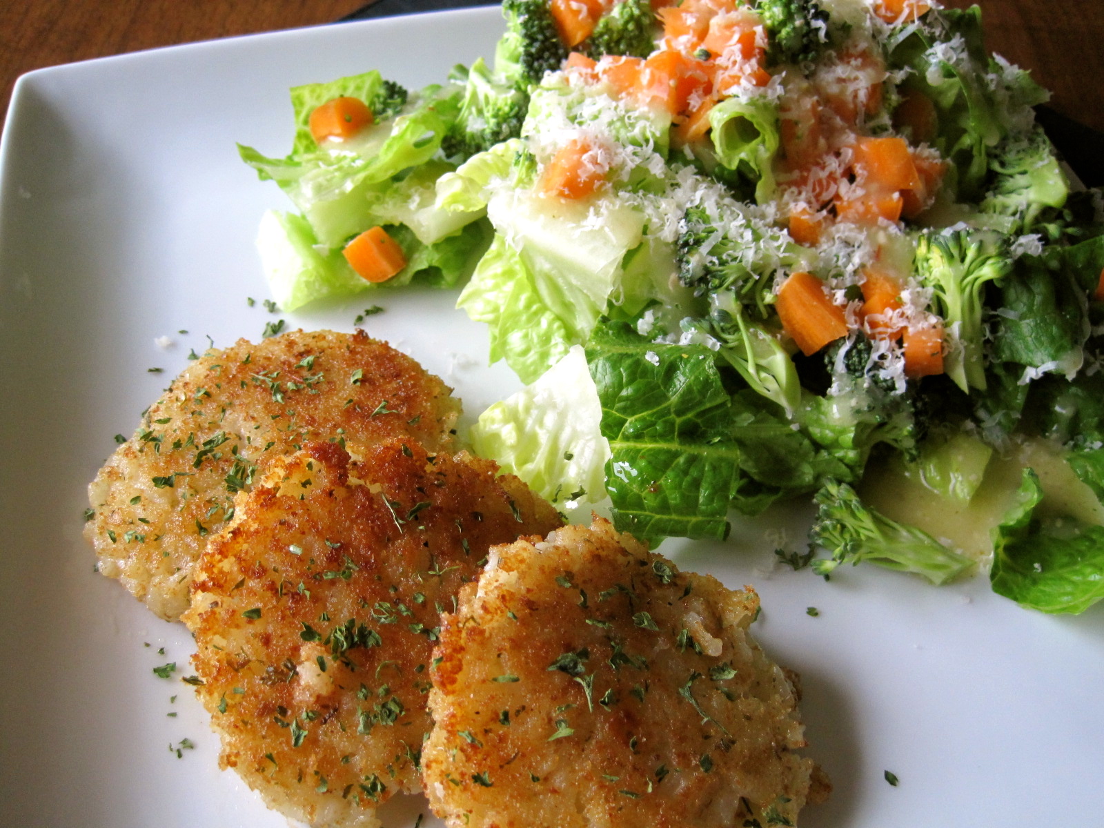 Mrs. Schwartz's Kitchen Herb Risotto Cakes