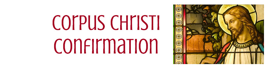 Corpus Christi Confirmation