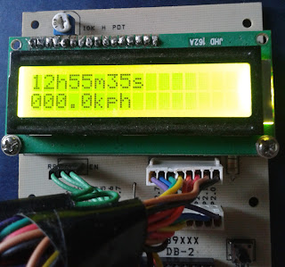 8051 Interfaced with GPS parsing NMEA messages showing Velocity and Time