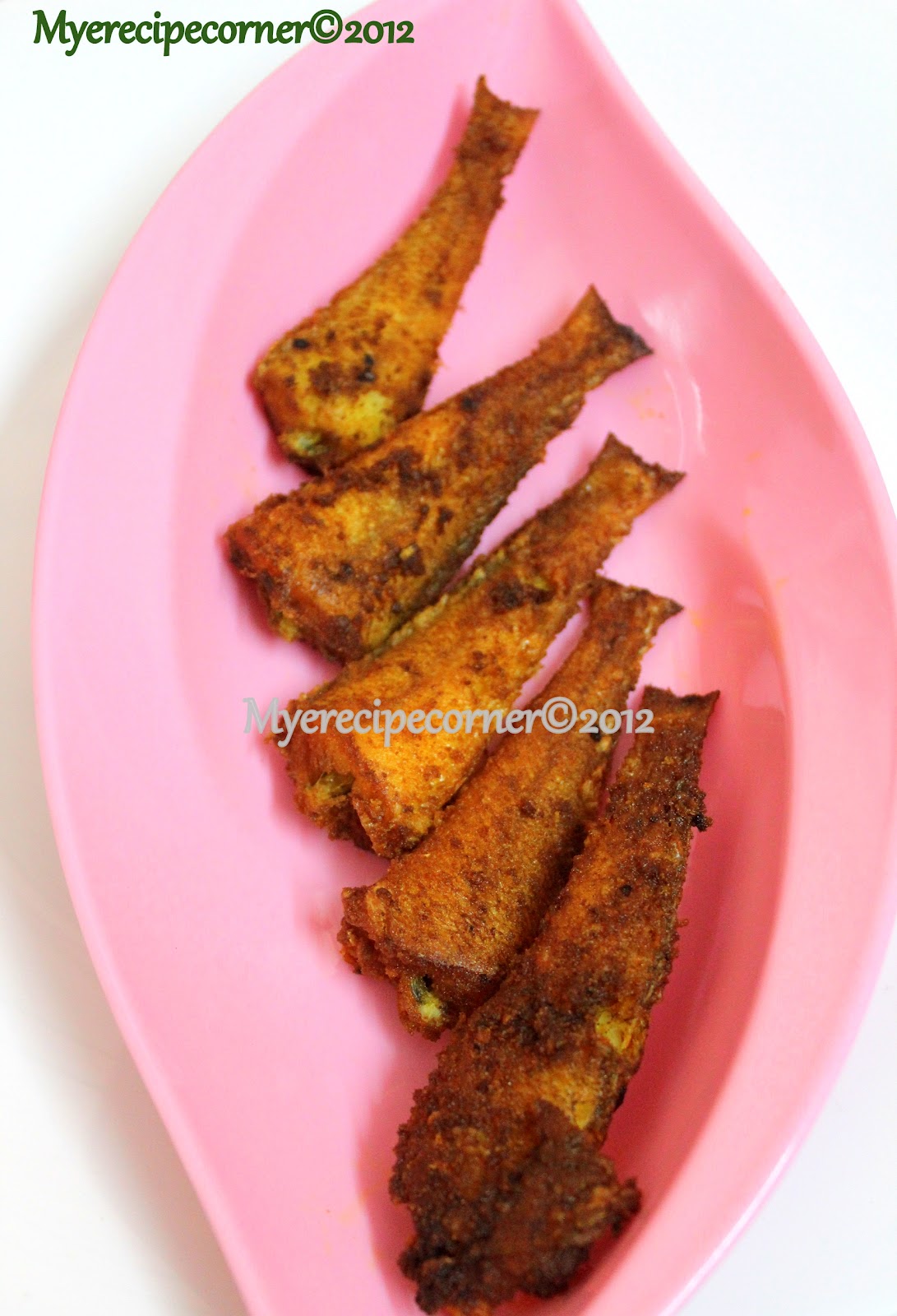 Mye's Kitchen Kilangan Fish Fry/ Kizhanga Meen Varuval