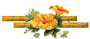 Resultado de imagem para barrinhas de flores amarelas