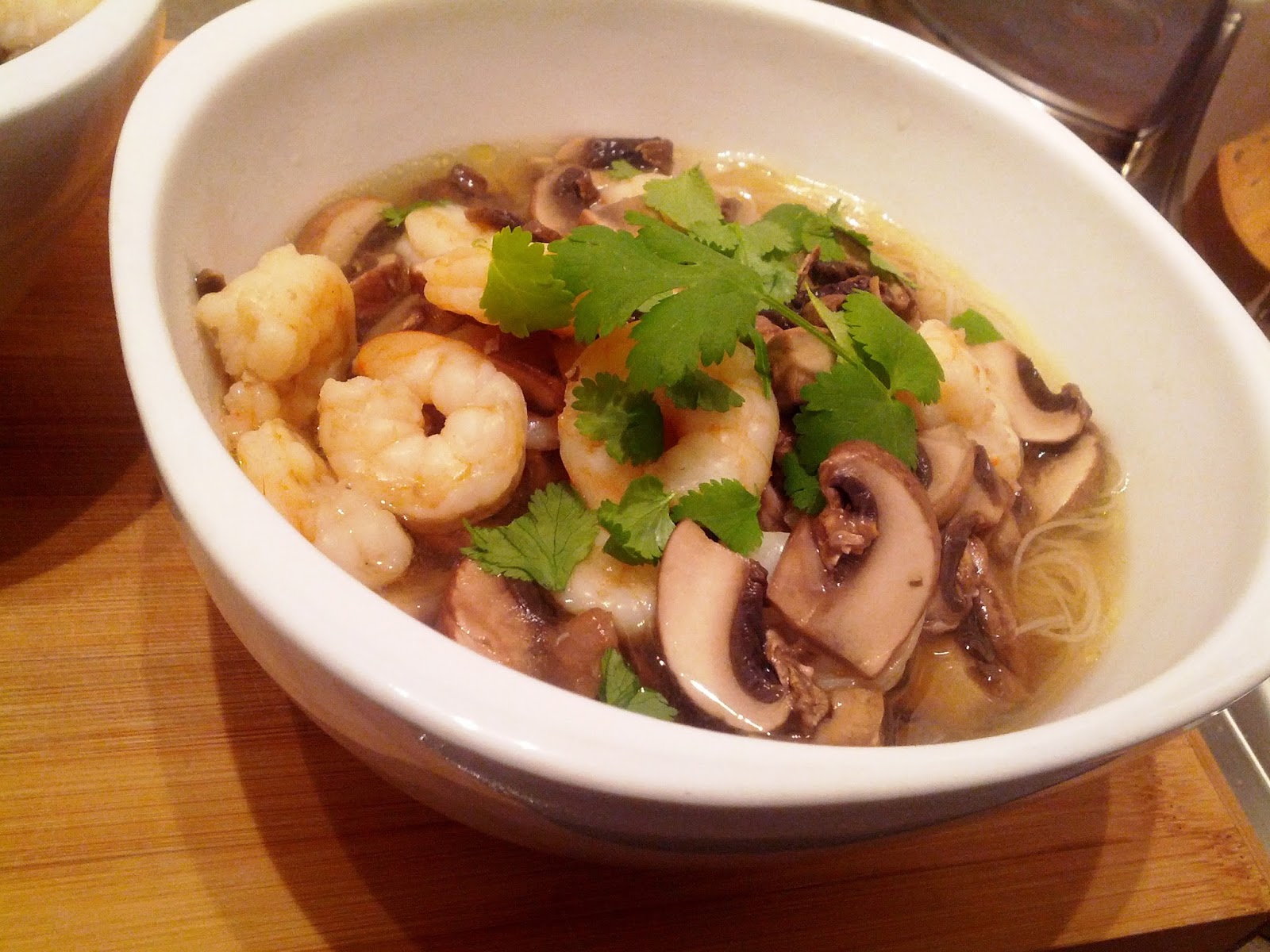 Yum, Healthy and mostly Fast Recipes Hot and Sour Prawn Noodle Soup