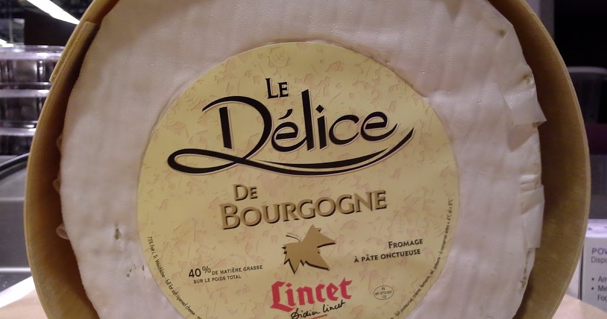 Shootin' the Bries Delice de Bourgogne = Delicious!