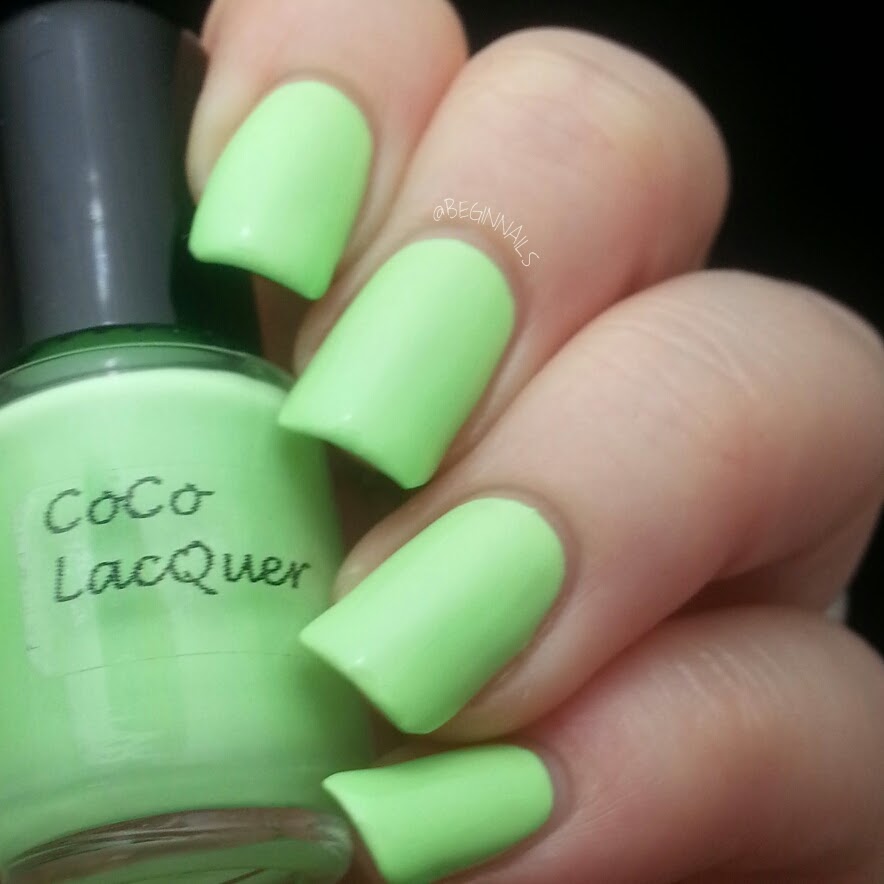 Let's Begin Nails CoCo Lacquer Swatch and Review