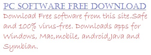 Pc Software Free Download