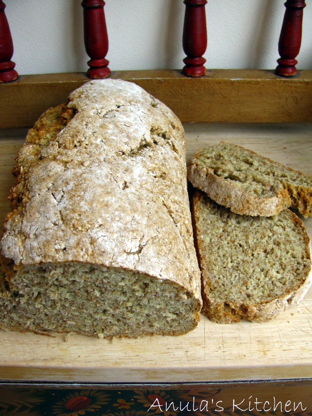 Anula's Kitchen MacNean Wheaten Bread... recipe by Neven Maguire...