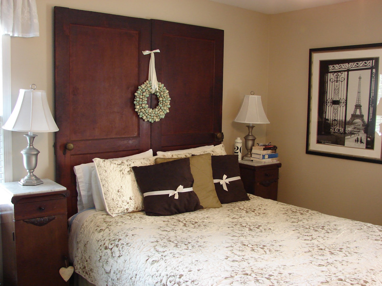 My *New* Upcycled Bed & Our Bedroom