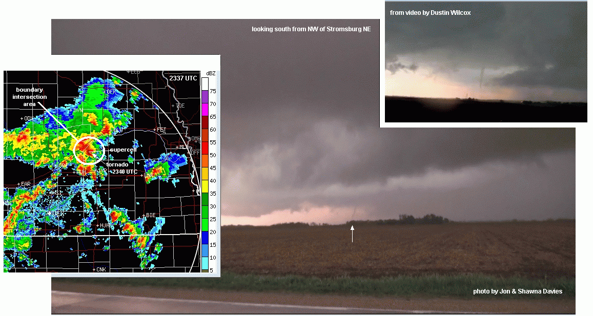 Jon Davies Severe Weather Notes Coldcore tornadoes in central Nebraska 12 May 2011