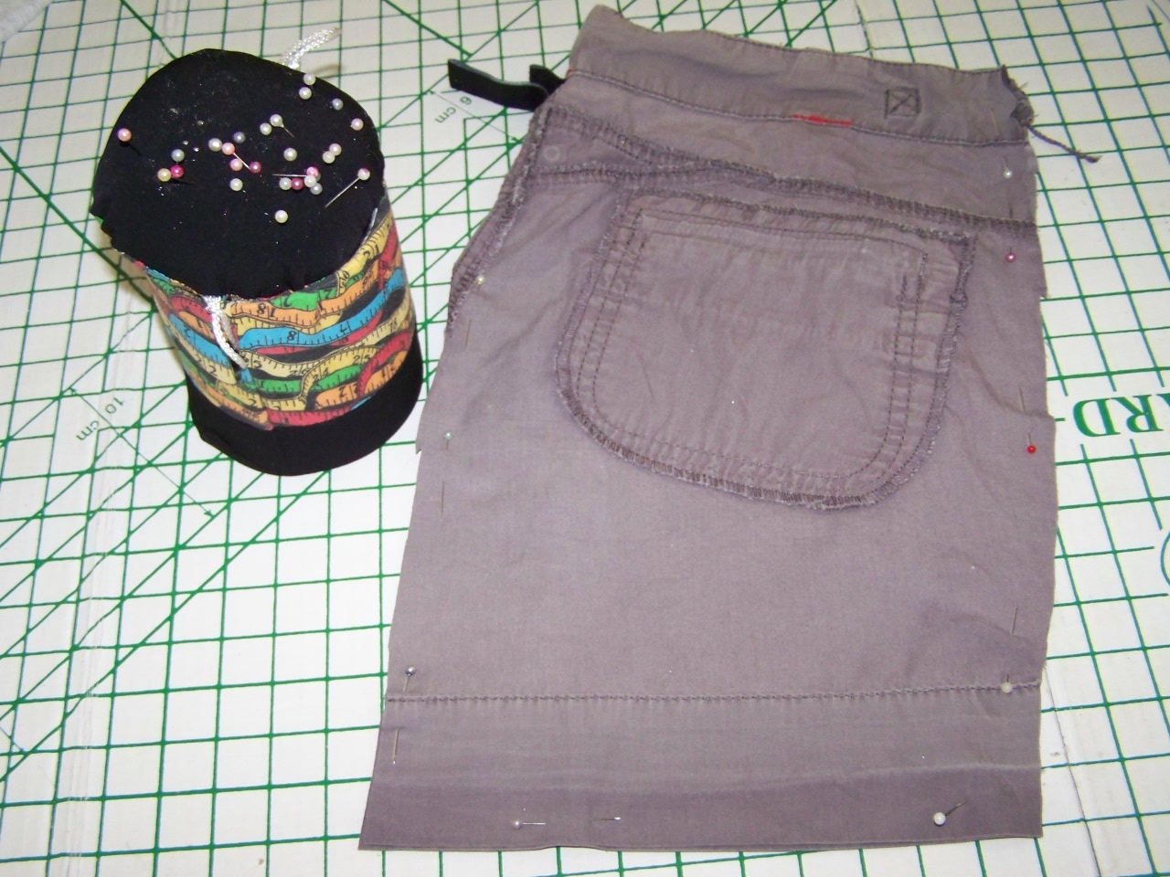 Creating my way to Success Bag from shorts a tutorial