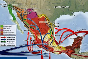 Mapa Narcotrafico en México