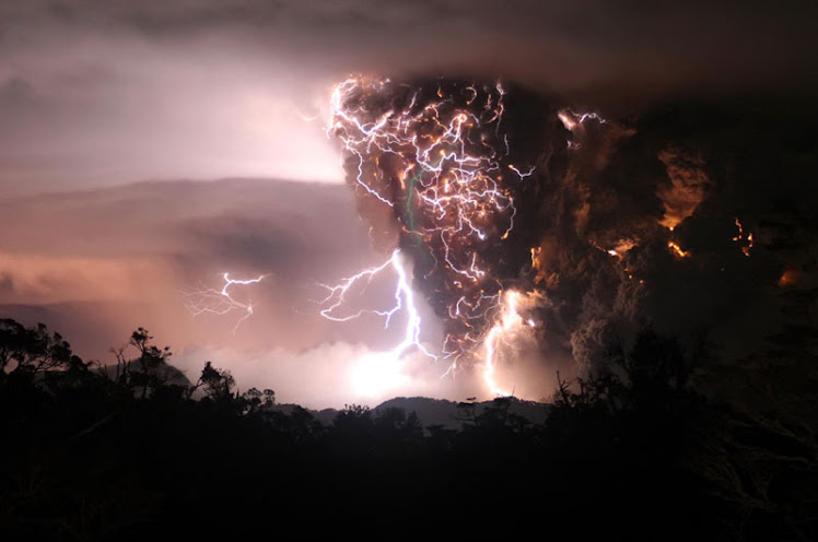 Chaitin Volcano, Chile, 2008.